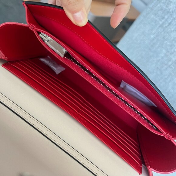 Christian Louboutin Paloma Clutch - Grained calf leather and spikes Loubinthesky - Picture 5 of 5